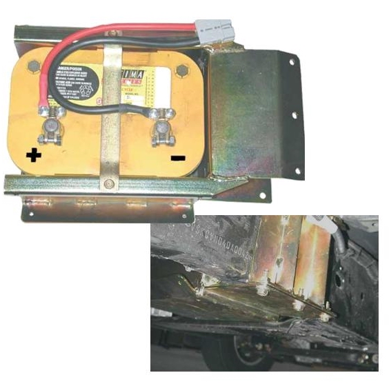 Battery Tray Nissan D40 Navara
