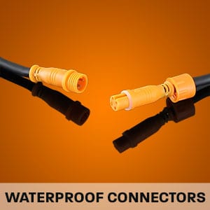 Hard Korr camping light bars have waterproof locking connectors