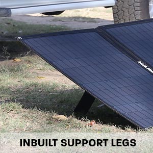 Hard Korr solar mats have inbuilt legs